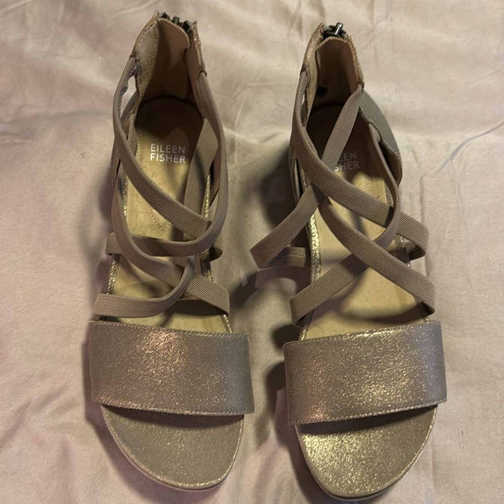Eileen Fisher Sola Strappy Sandals